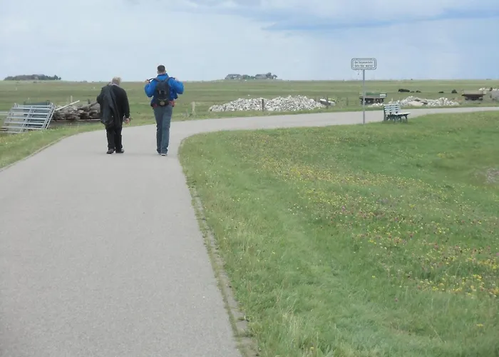 Haus-halligblick-ferienwohnung-groede شقة Dagebüll