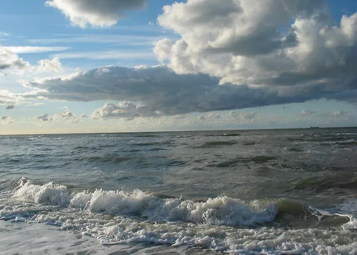Haus-halligblick-ferienwohnung-groede شقة *